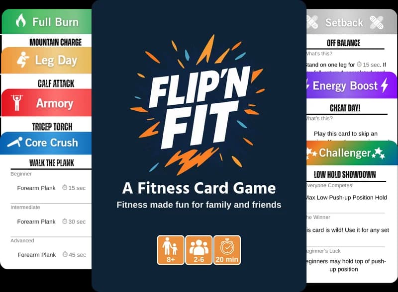 FLIP'N FIT - A Fitness Card Game